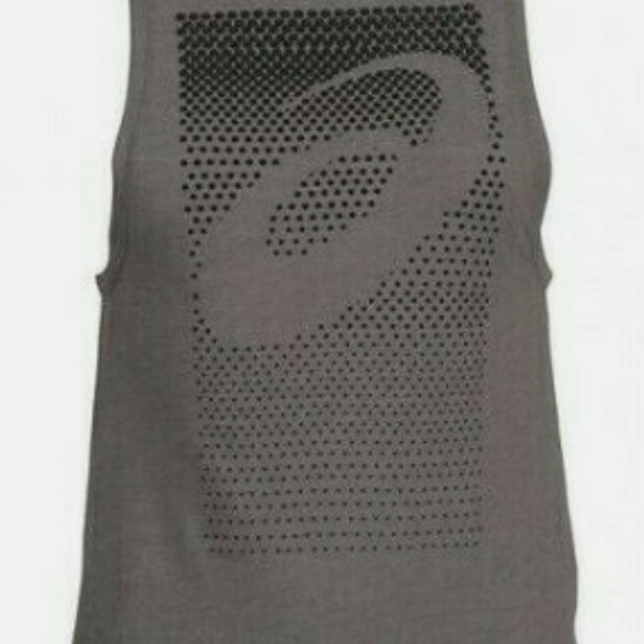 Asics Charcoal Athletic Tank Top - Picture 3 of 7